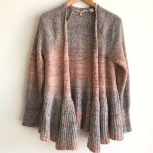 Anthropologie Knitted & Knotted Cody cardigan sweater size small